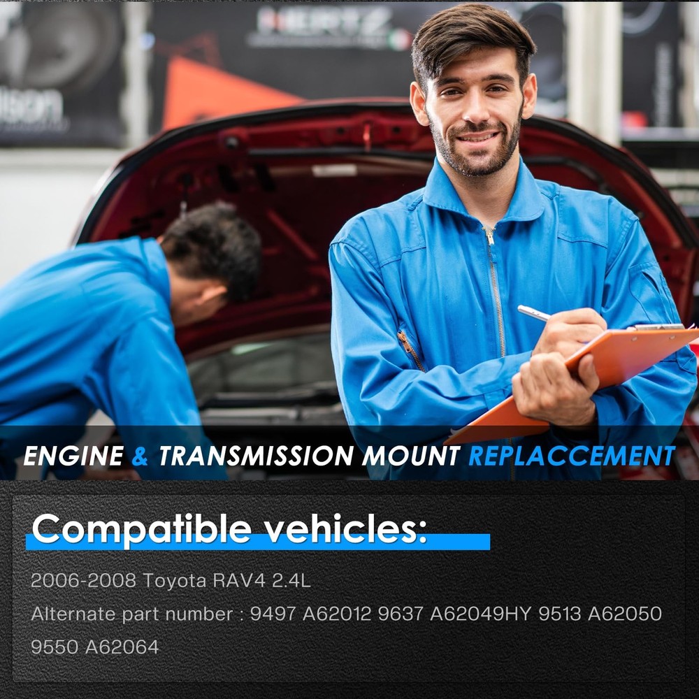 Engine Support Bracket for RAV4 2006-2008 2.4L 4WD Rubber Engine Mount