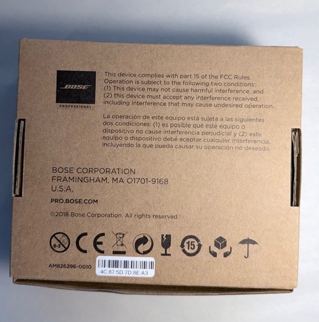 Bose Professional ControlCenter CC-1 Digital Zone Controller