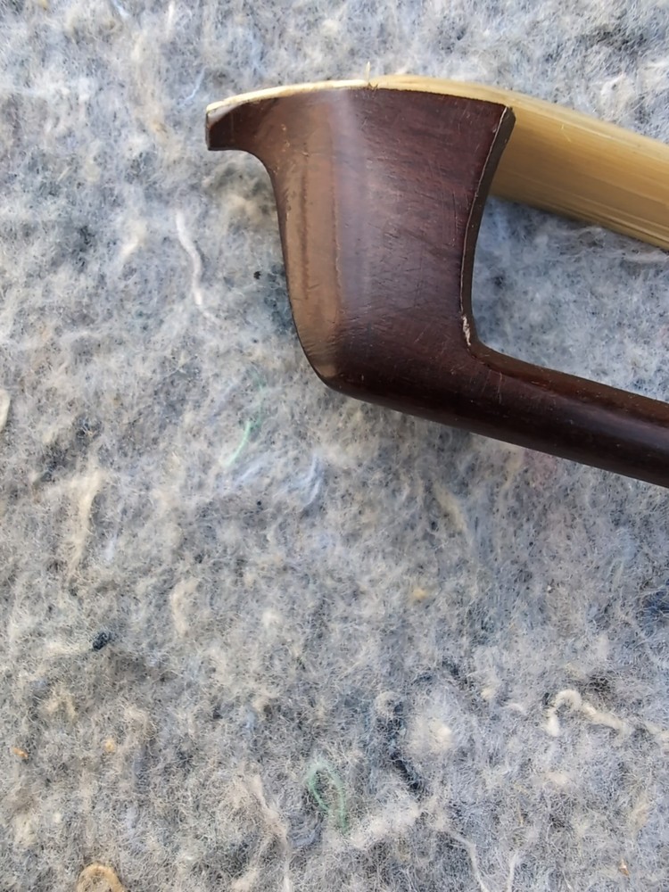 Vintage Violin Bow Has Small Fracture