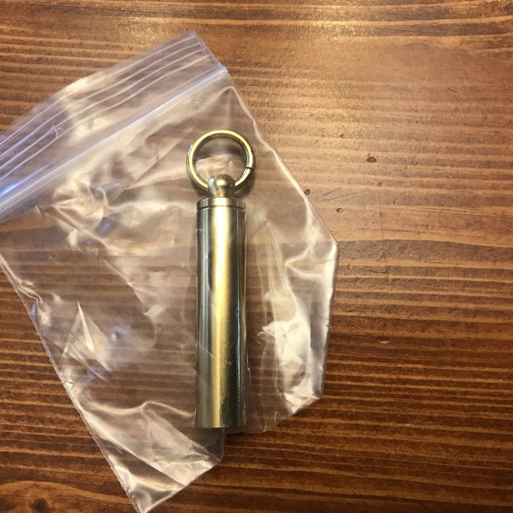 LIOOBO Brass Survival whistle