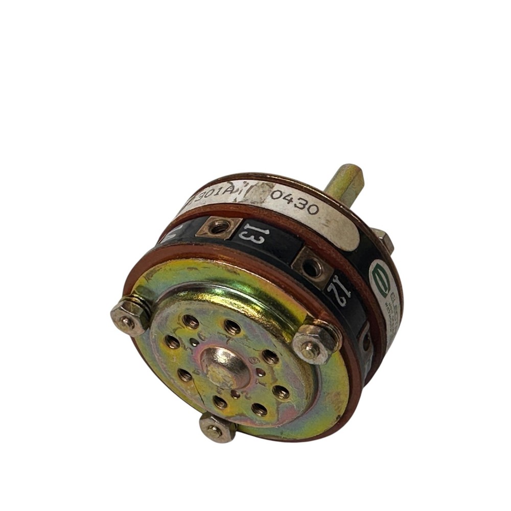 Electroswitch 31301A Rotary Switch 31A Series | 1-Hole Panel Mount Maintained