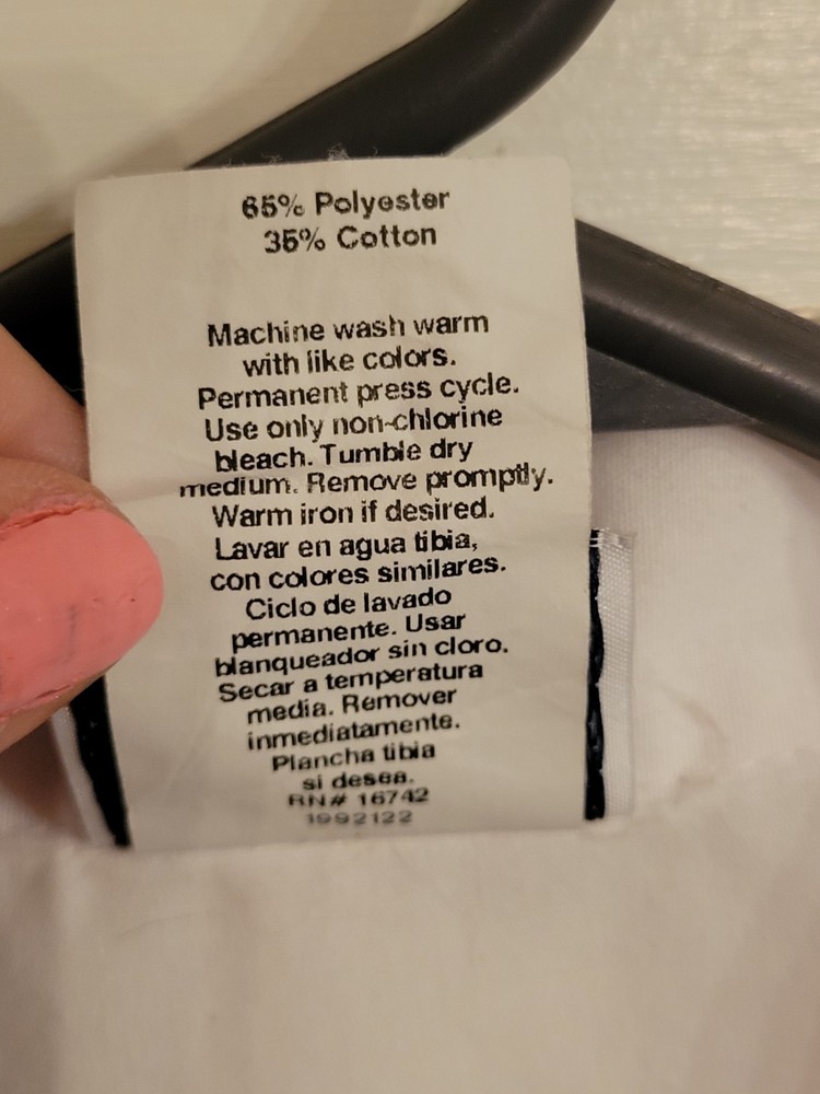 Unisex White Lab Coat – META Fundamentals (Size M)