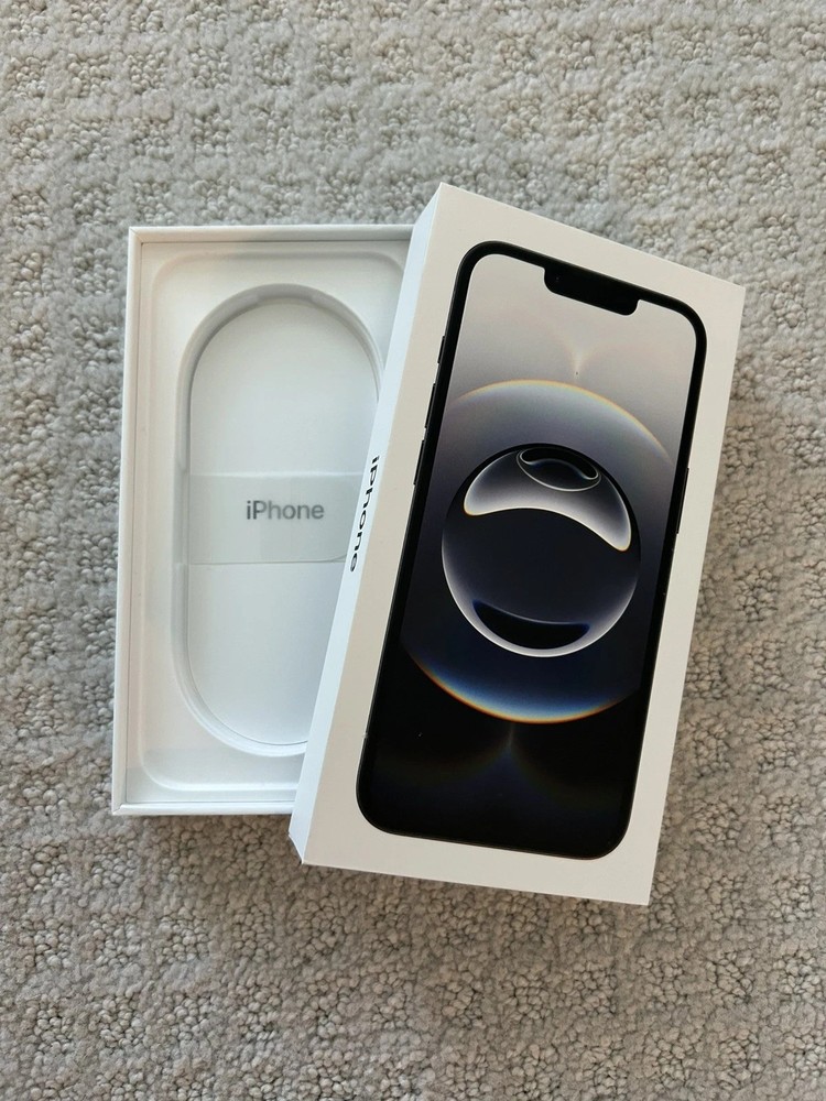 Apple iPhone 16e Black 128GB, EMPTY BOX ONLY