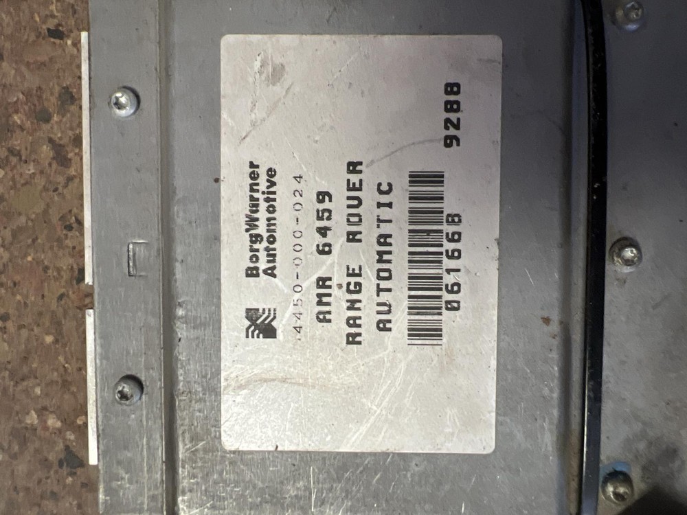 2000 LAND ROVER RANGE ROVER TRANSFER CASE CONTROL ID AMR6459