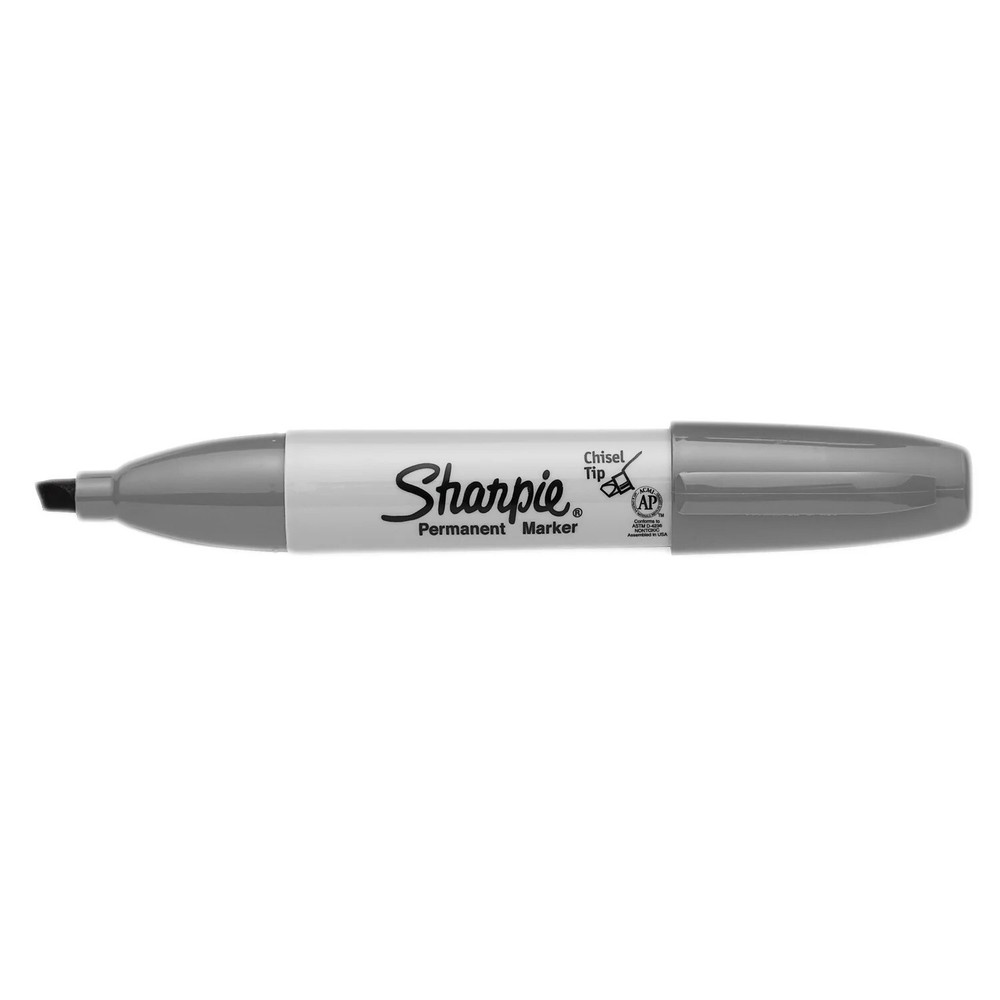 Sharpie Permanent Marker Chisel Tip Slate Gray 1-Count