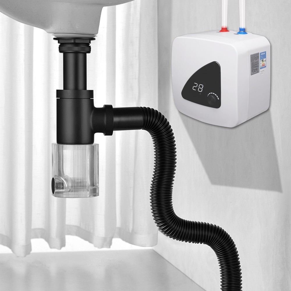 3.96 Gallon Portable Electric Water Heater Electric Hot Water Heater Storage 15L