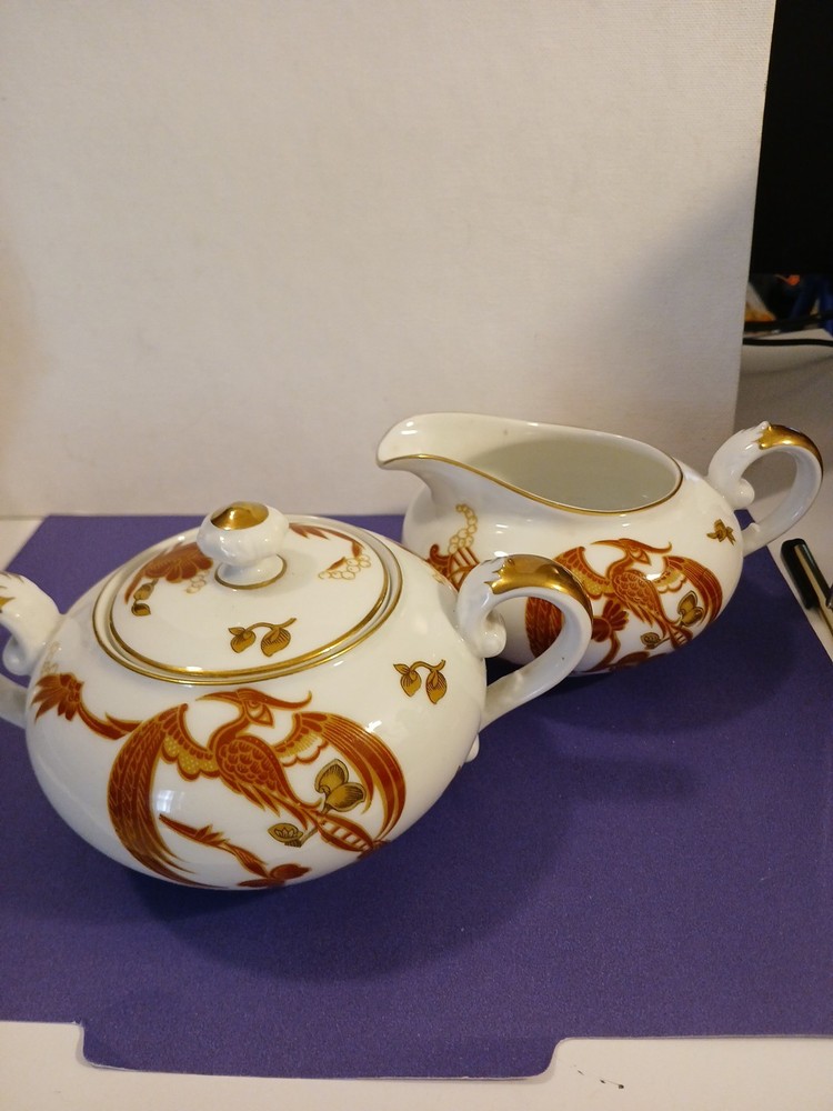 Ceramic Sugar And Creamer By Rosenthal