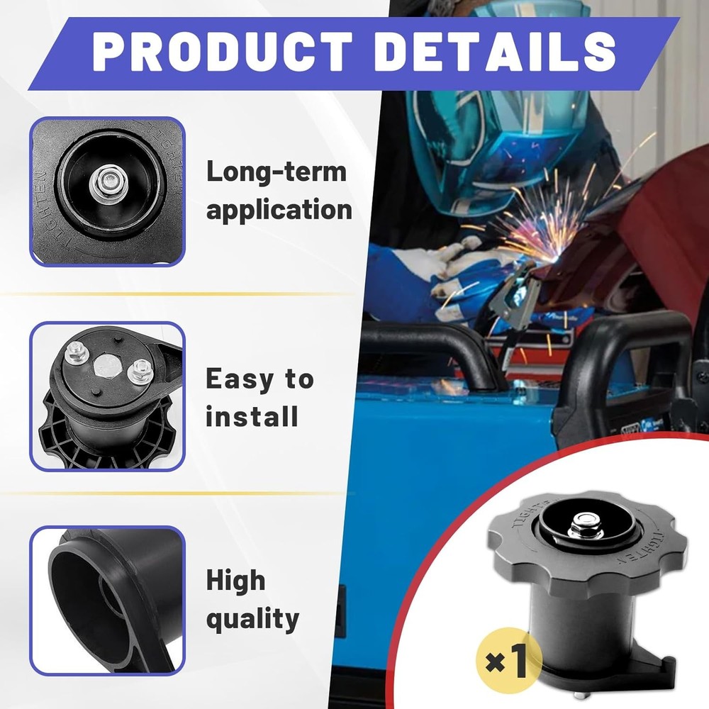 Miller 500559 Spool Adapter Hub Black Plastic Metal