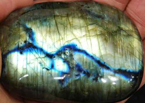Labradorite Palm Stone #30