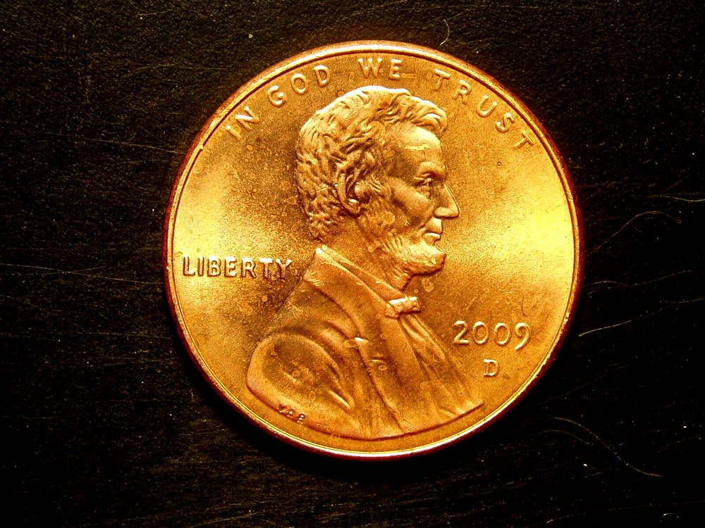 2009-D UNC LINCOLN MEMORIAL CENT #1