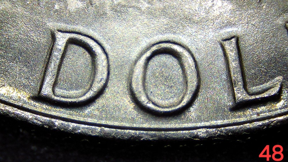 💥💥1978 D ERROR "Ike" Eisenhower $1 Almost Uncirculated