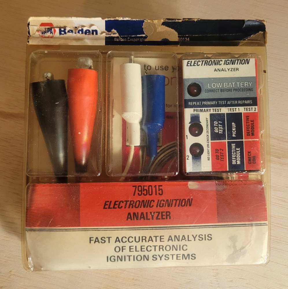 Napa Belsen 795015 Vintage Electronic Ignition Analyzer