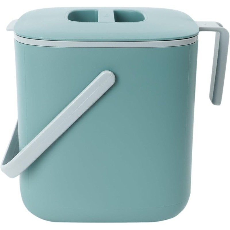 Compact Kitchen Compost Bin Odor Control Easy Clean Countertop Waste Container