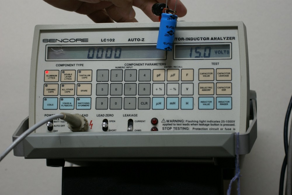 Sencore LC102 Capacitor and Inductor Analyzer working in good order (Read)