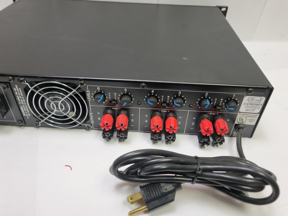 Crown CP660 Six-Channel Professional Power Amplifier