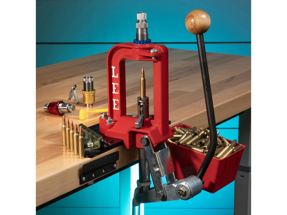 Lee Challenger Breech Lock Single Stage Reloading Press with Free Breech Lock
