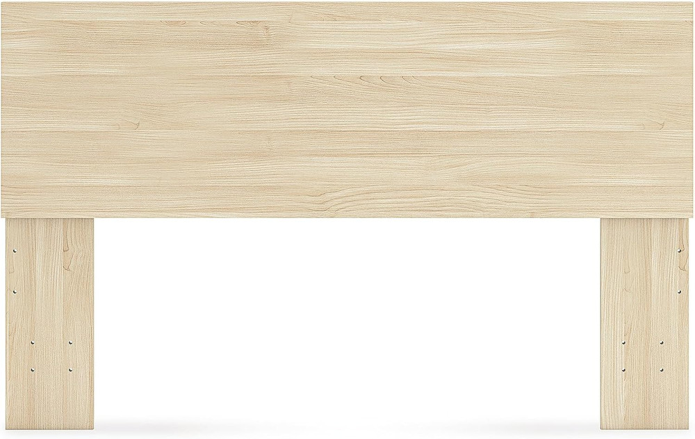 Onita King Panel Headboard - Light Brown Natural Finish Elegance
