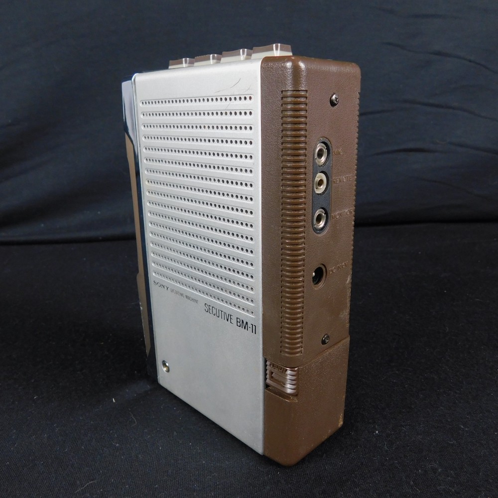 Vintage Sony Walkman Secutive BM-11 Dictating Machine Recorder Untested