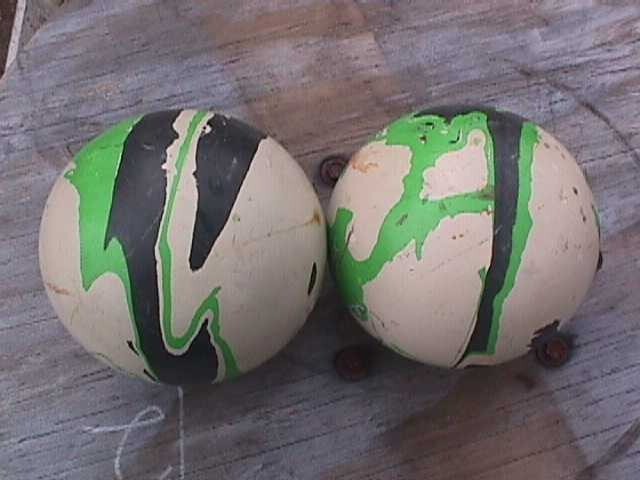 Ebonite Tornado Duckpin Bowling Balls