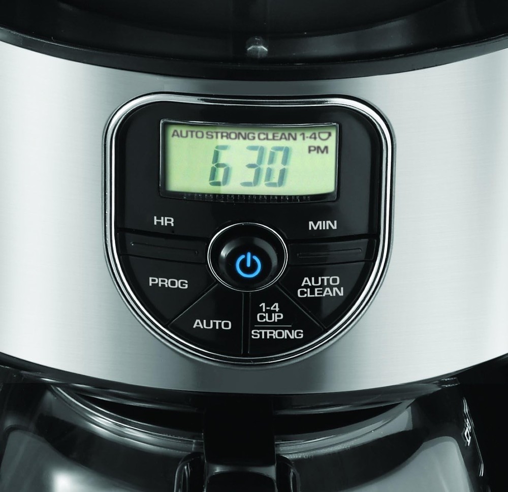 BLACK+DECKER CM4000S 12-Cup Programmable Coffeemaker Black Stainless Steel