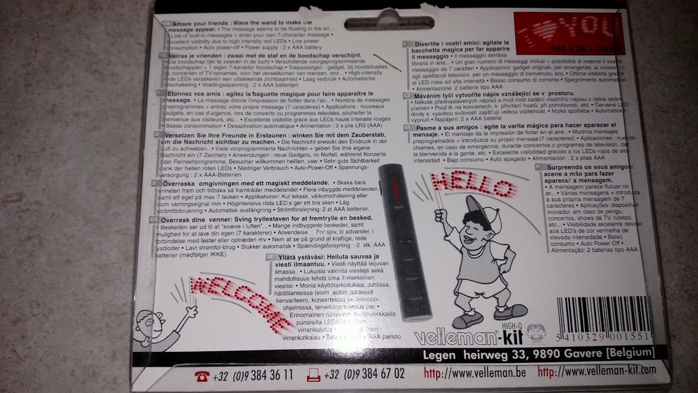 Velleman MK155 Kit: Magic Message