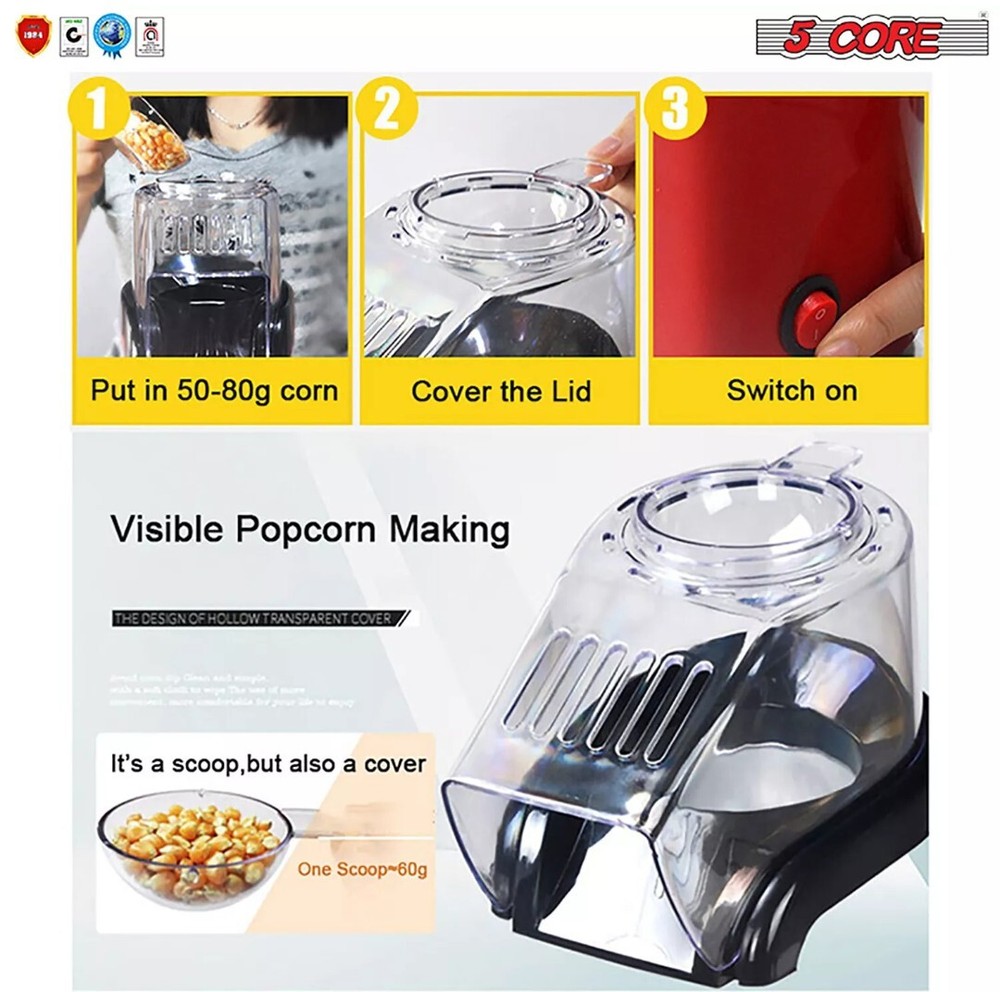 5 Core Popcorn Popper
