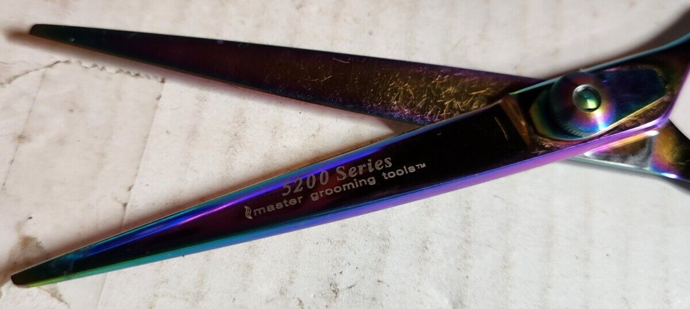 Master Grooming Tools 5200 Series Rainbow 6.5" Straight Shears