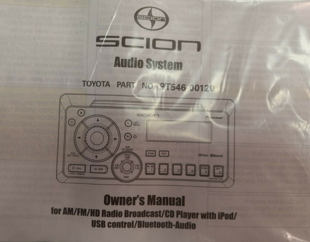 Pioneer Standard Audio System. Base Audio Headunit.