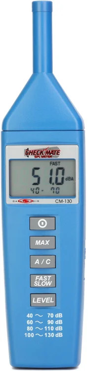 Galaxy Audio Check Mate CM-130 SPL Meter