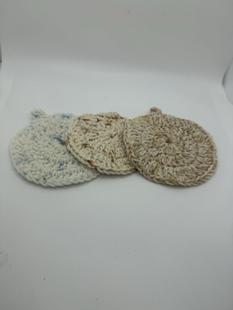 Crochet Face Scrub Set Of 3