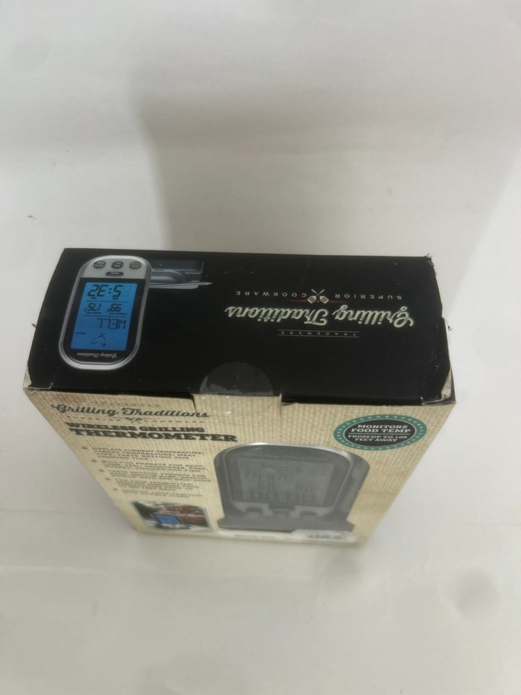 grilling traditions wireless grilling thermometer programmable meat digital