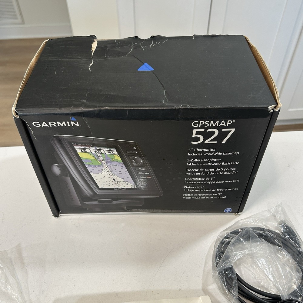 Garmin GPSMAP 527 GPS Chartplotter Fishfinder Display Head Unit Only