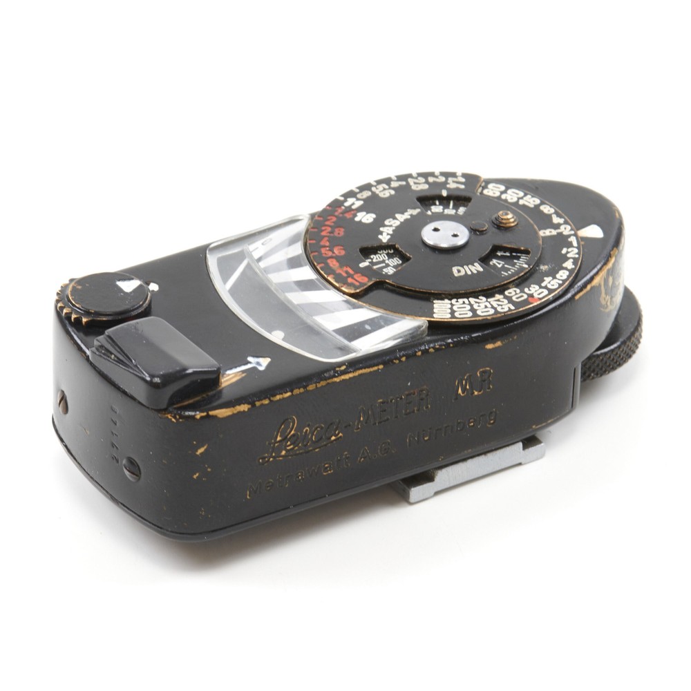 LEICA MR-4 LIGHT METER BLACK PAINT #4828