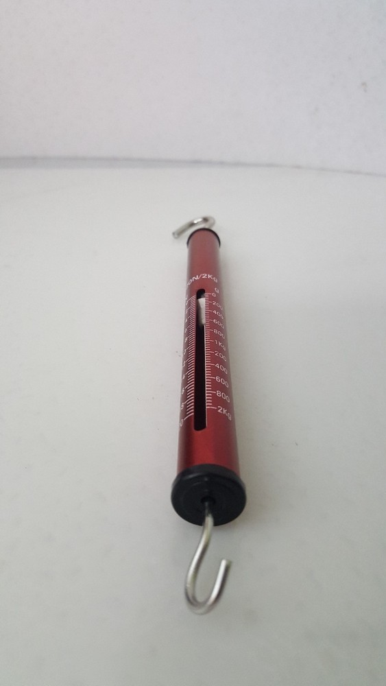 ALUMINUM SPRING SCALE 20 N / 2000 g