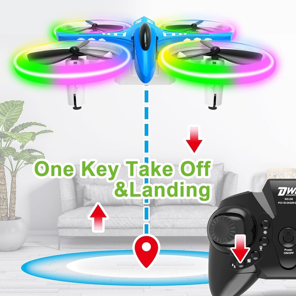 Mini Drone with LED Lights