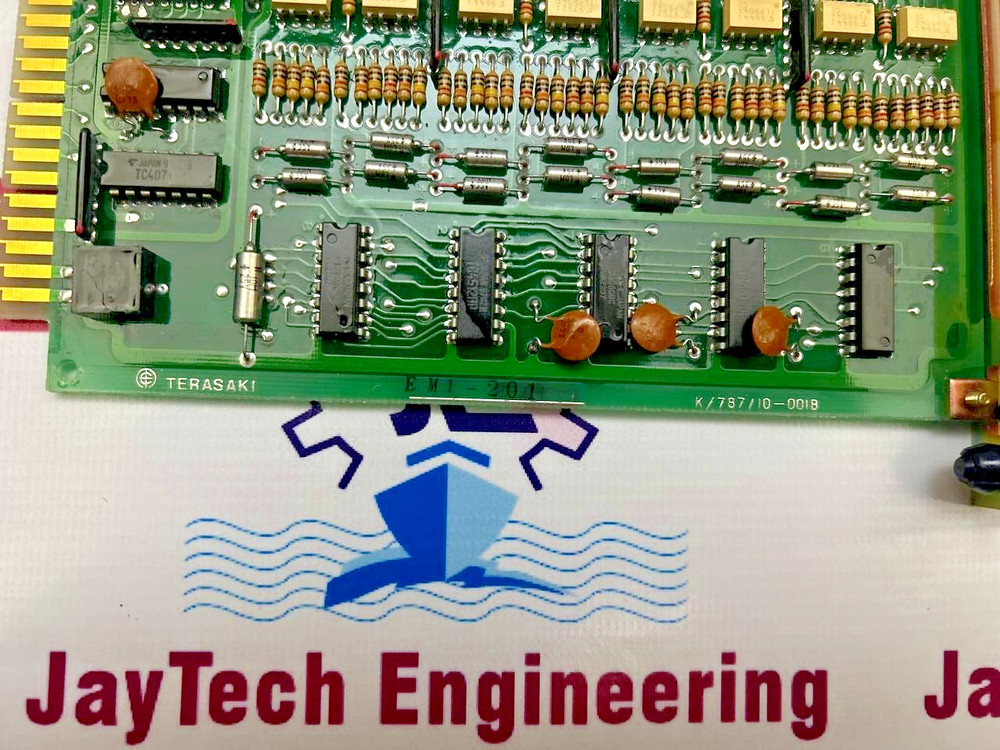 TERASAKI EMI-201 INPUT INTERFACE K/787/10-001B PCB CARD