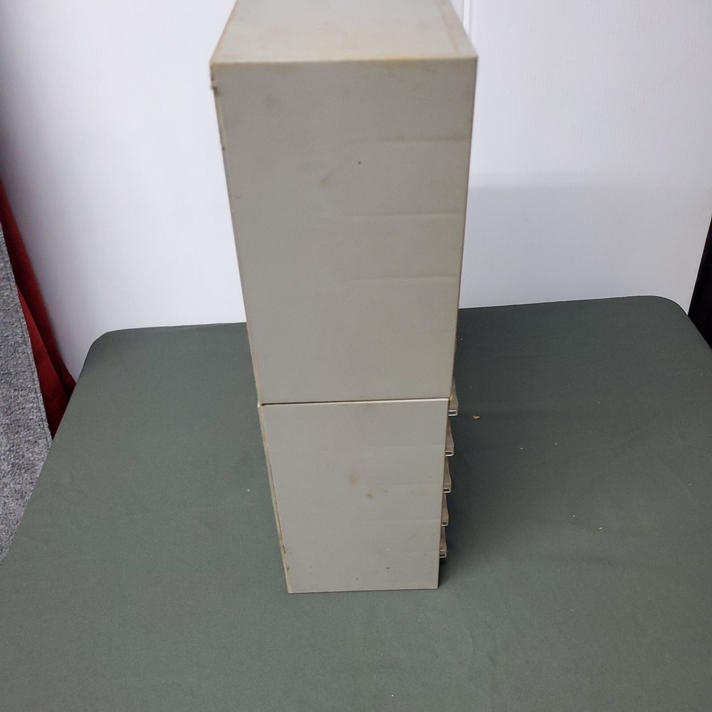 Plastic Storage 25 Drawers Workshop Organizer with Some Contents + Extra Partial