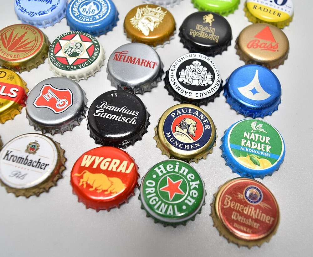 Beer Crown Caps Tops Collection x40