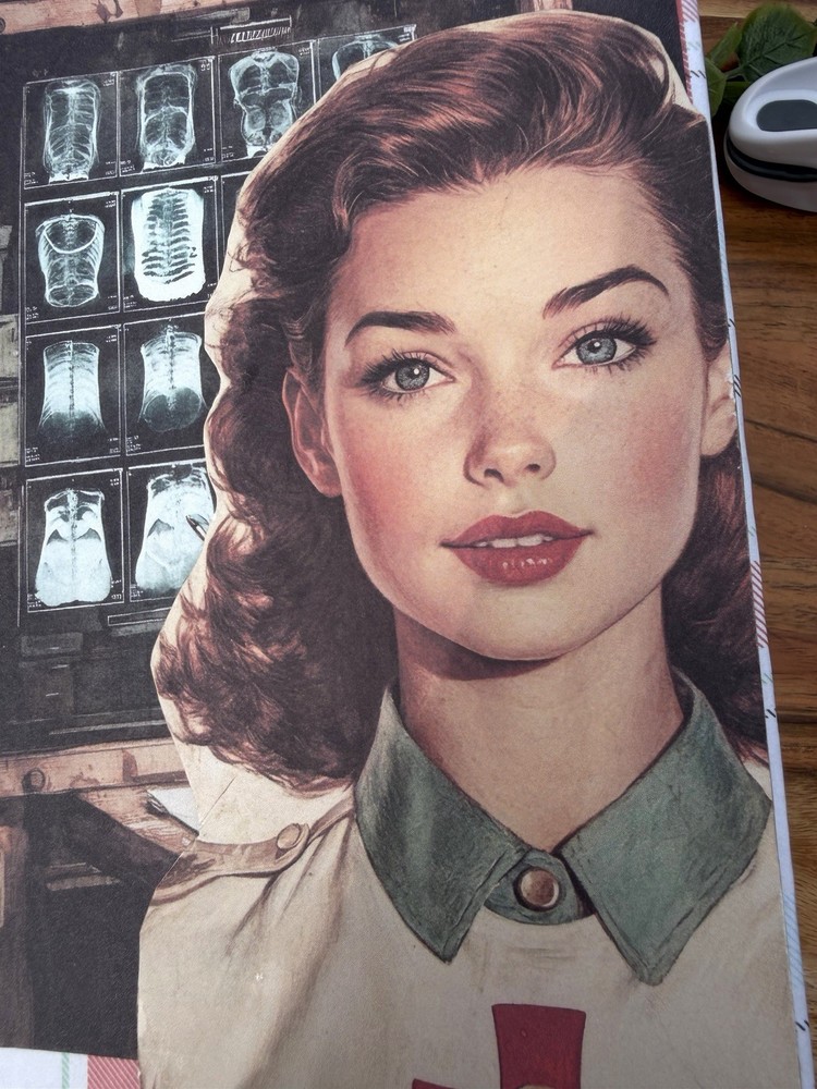 Handmade Nurse Junk Journal