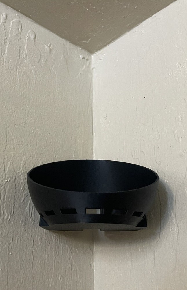 Echo Dot 4/5 Wall & Corner Mount Bracket Holder Accessory BLACK!!