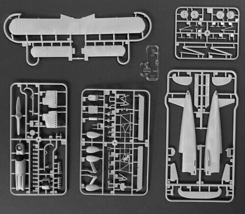 1/48 RODEN RD-454 Arado Ar 68F biplane fighter