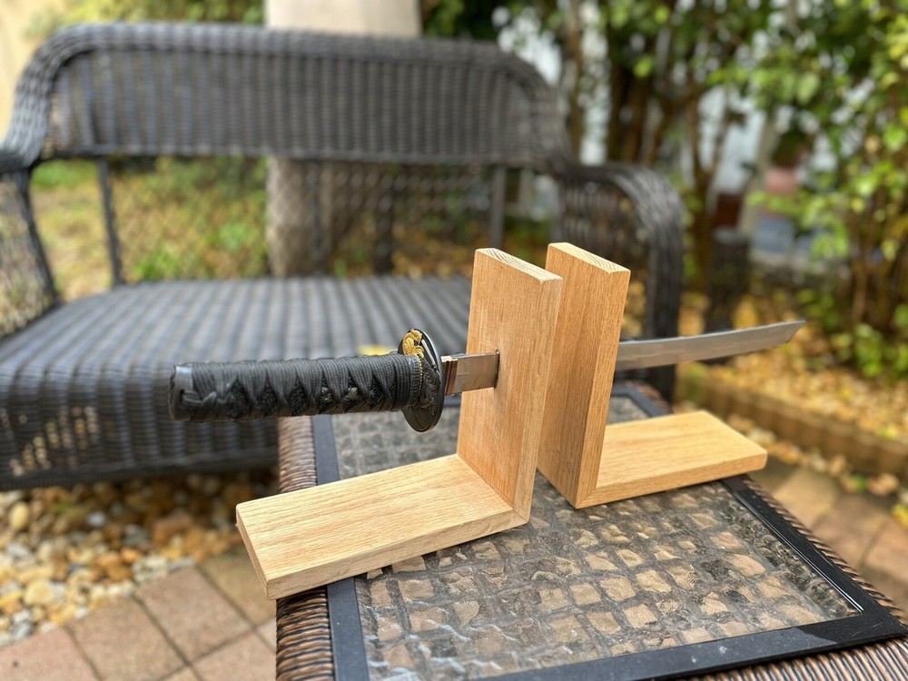 Unique Katana Book Holder Handmade