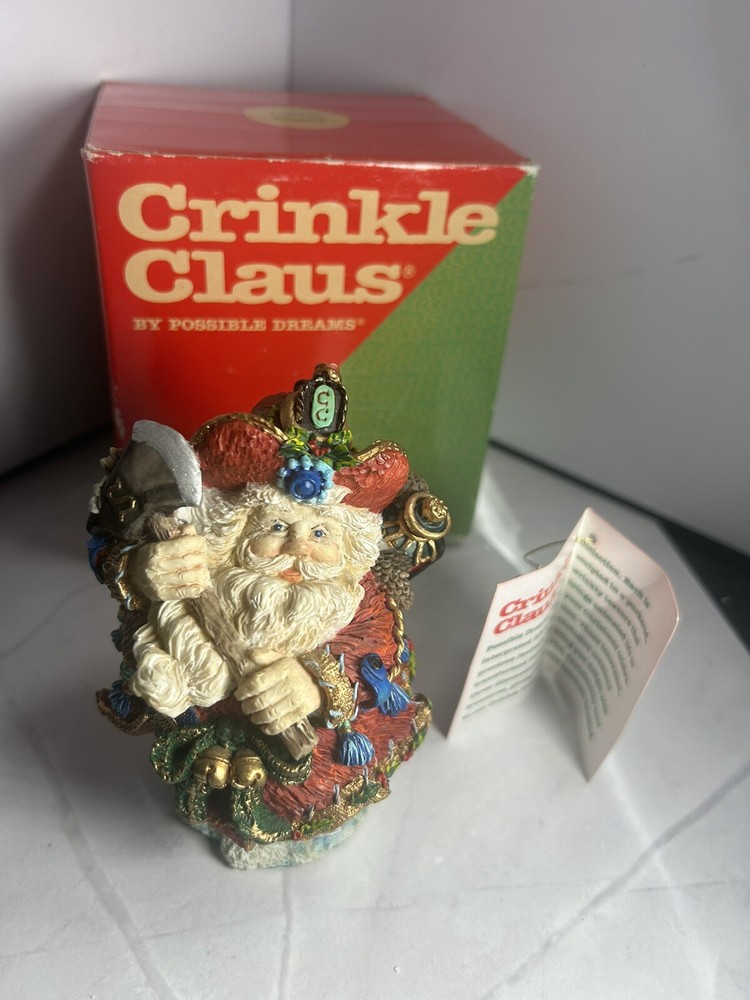 CRINKLE CLAUS POSSIBLE DREAMS 1996 * CRINKLE FIREMAN* 659503