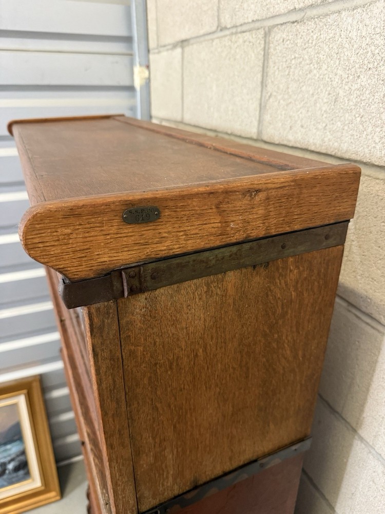 Antique Macey 912 Barrister Bookcase 4-Stack Oak - Henry Coil Jr. Collection