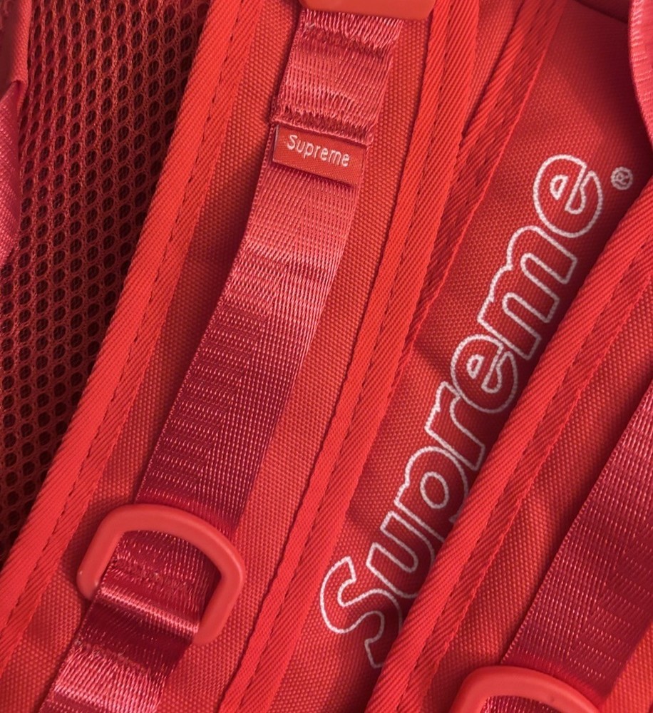 Supreme Red Backpack Bag (SS20)