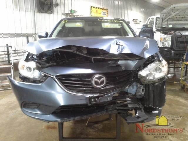 2014 Mazda 6 Driver Front Headrest Only Gray Vinyl