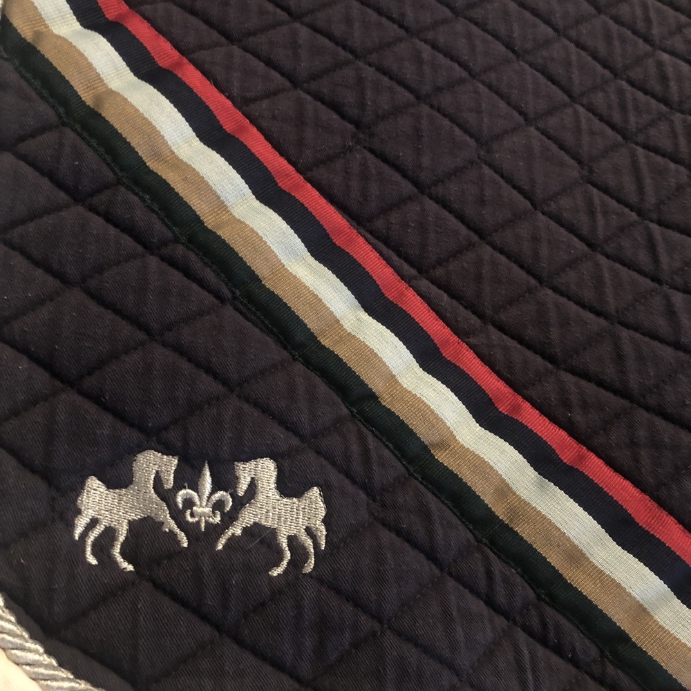 Equine Couture Saddle Pad English Riding Washed Clean No Issues