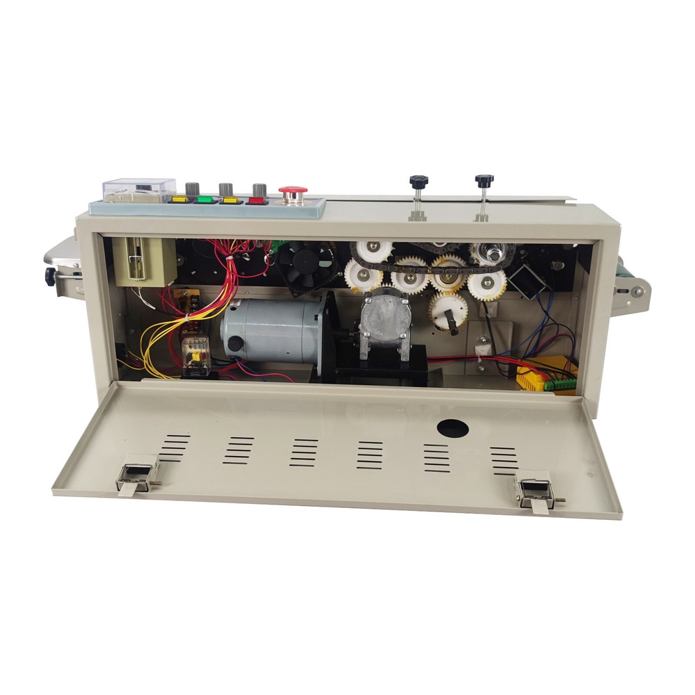 FRD-1000-II Quick Continuous Bag Sealing Machine Horizontal w/ Printed Character