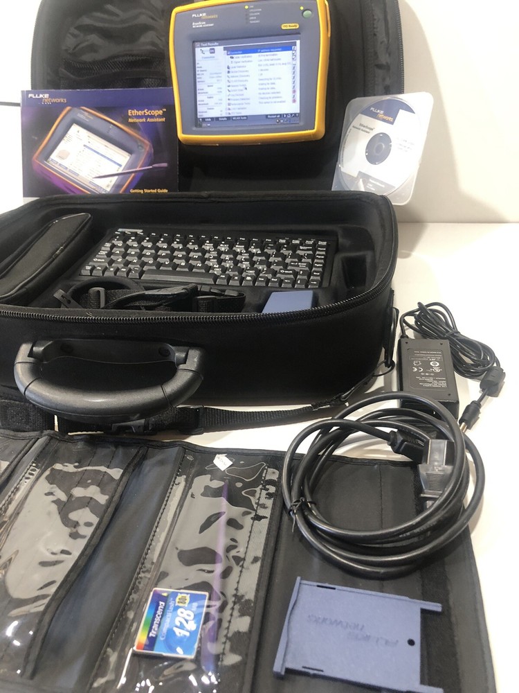 Fluke Networks EtherScope Series I Network Assistant w/ LAN WLAN & ITO Opts