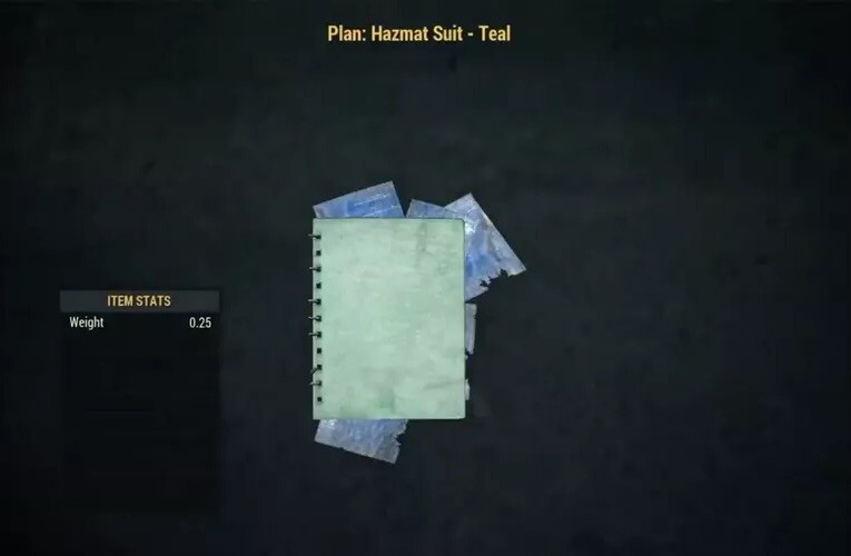 (Xbox) Hazmat Suit - Teal Plan